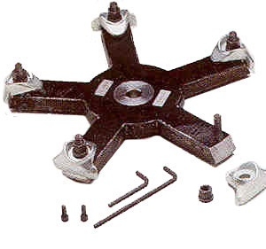 Комплект звезда FTD TRILEX или FTЕ TRILEX для центровки колеса на валу грузового балансировочного станка